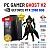 PC GAMER GHOST V2 NOVO | RTX2060-6GB SUPERIOR A RTX3050-8GB | RYZEN 5 = i7-10700F | 32GB RAM | 480GB SSD OFERTA KIT TECLADO+RATO+TAPETE