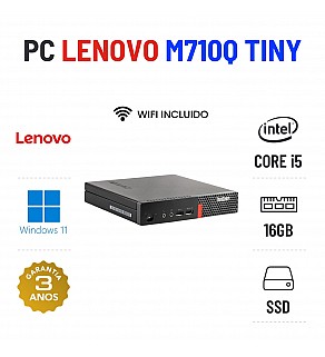 LENOVO THINKCENTRE M710Q MINI | i5-7400T | 16GB RAM | 240GB SSD
