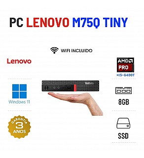 LENOVO THINKCENTRE M75Q MINI | ATHLON PRO =  i5-6400T | 8GB RAM | 480GB SSD