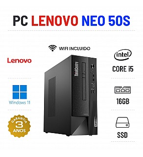 LENOVO THINKCENTRE NEO 50S SFF | i5-12400 | 16GB RAM | 480GB SSD | NEW OPEN BOX